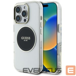 Other goods Guess  Guess IML Metal Colored Circle Classic Logo MagSafe Case for iPhone 16 Pro Max - Black 