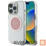 Other goods Guess  Guess IML Metal Colored Circle Classic Logo MagSafe iPhone 16 Pro Case - Pink 