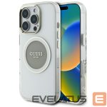 Other goods Guess  Guess IML Metal Colored Circle Classic Logo MagSafe case for iPhone 16 Pro - gray 