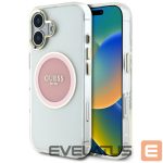 Other goods Guess  Guess IML Metal Colored Circle Classic Logo MagSafe iPhone 16 Case - Pink 