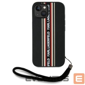 Other goods Karl Lagerfeld  Karl Lagerfeld Saffiano Athleisure Stripes Cord iPhone 15 Case - Red 