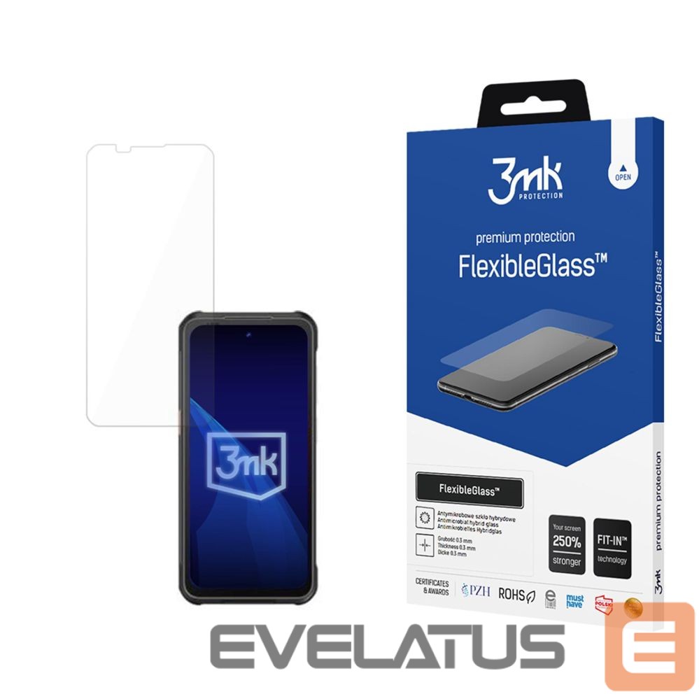 Other goods 3MK Hybrid glass 3mk FlexibleGlass for Rugged Phones P10