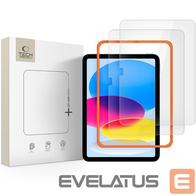 Other goods Tech-Protect Tech-Protect Easy Set+ 2-pack tempered glass for iPad 10.9” 2022 / iPad 11” 2025