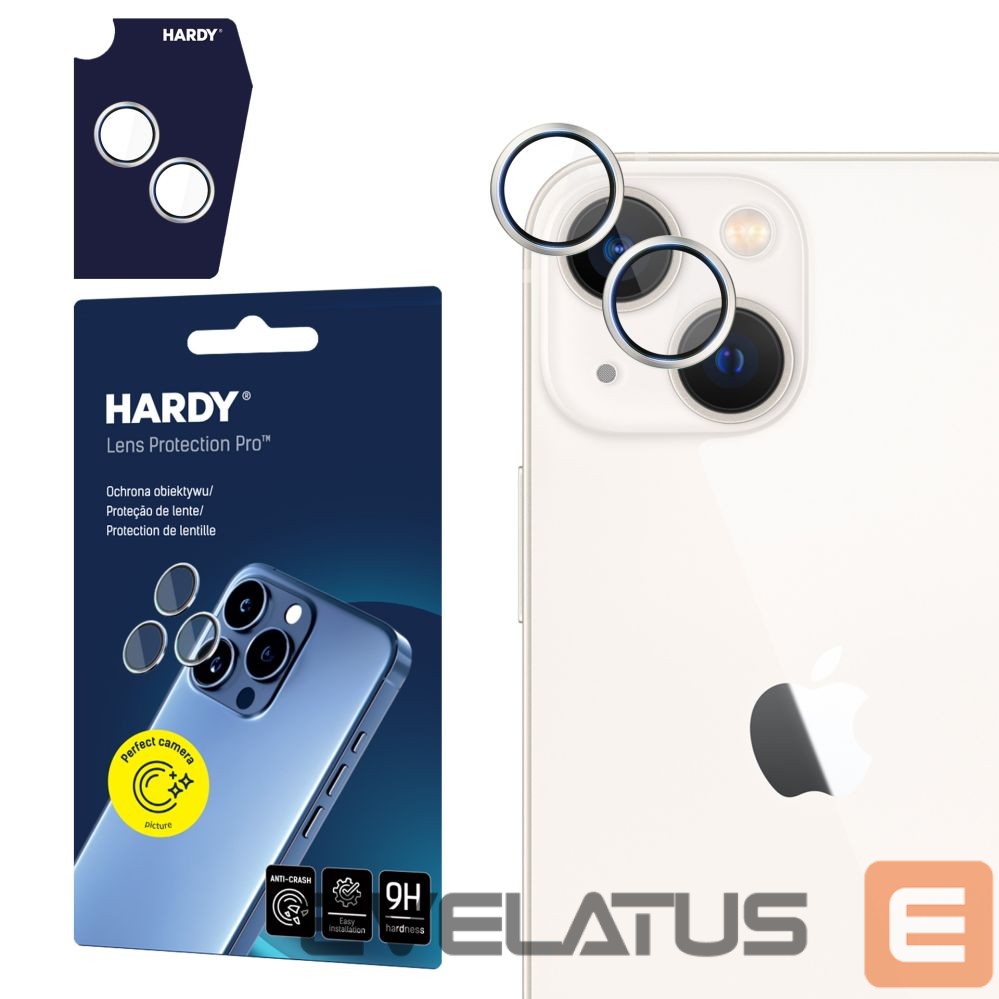 Other goods 3MK 3mk HARDY Lens Protection Pro Glass for Apple iPhone 13 Mini / 13 - Silver
