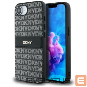 Other goods DKNY  DKNY Repeat Texture Pattern with Tonal Stripe case for iPhone 16e - black 