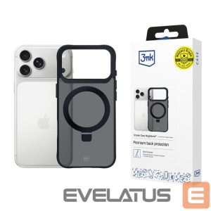 Other goods 3MK  3mk Smoke Case Mag&Stand for iPhone 17 Pro - Black 