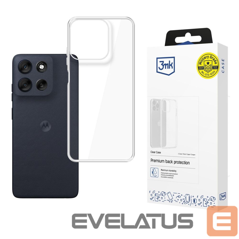 Other goods 3MK 3mk Armor Case for Motorola Moto G56 - Transparent