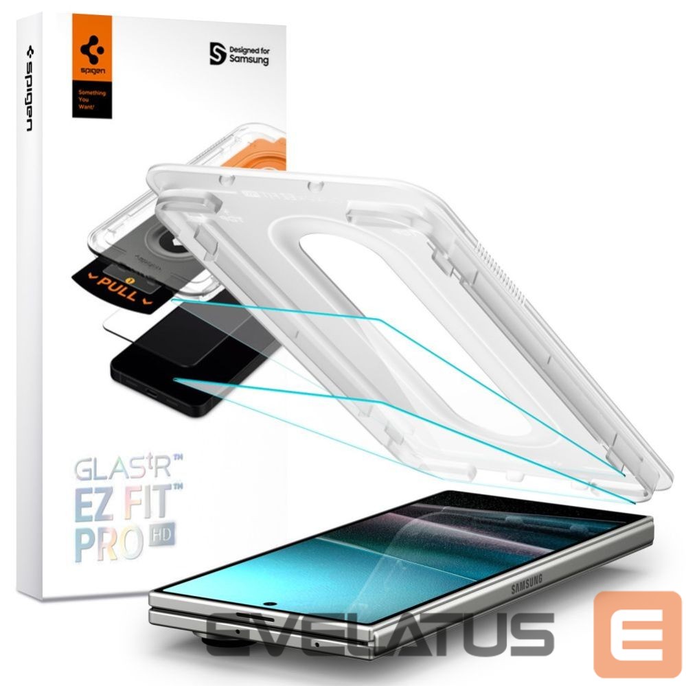 Other goods Spigen Spigen Glas.TR EZ Fit Pro HD Tempered Glass 2-pack for Samsung Galaxy Z Fold 7 - Transparent