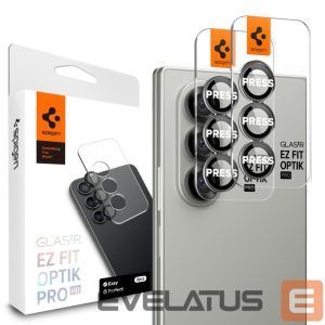 Other goods Spigen  Spigen Optik Pro HD Glas.TR EZ Fit 2-pack Camera Protector for Samsung Galaxy Z Fold 7 - Black 