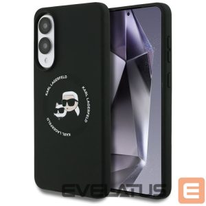 Other goods Karl Lagerfeld  Karl Lagerfeld Silicone nauble Heads And Circle MagSafe case for Samsung Galaxy S25 Edge - black 