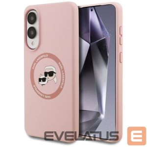 Other goods Karl Lagerfeld  Karl Lagerfeld Silicone Nauble Heads And Circle MagSafe Case for Samsung Galaxy S25 Edge - Pink 