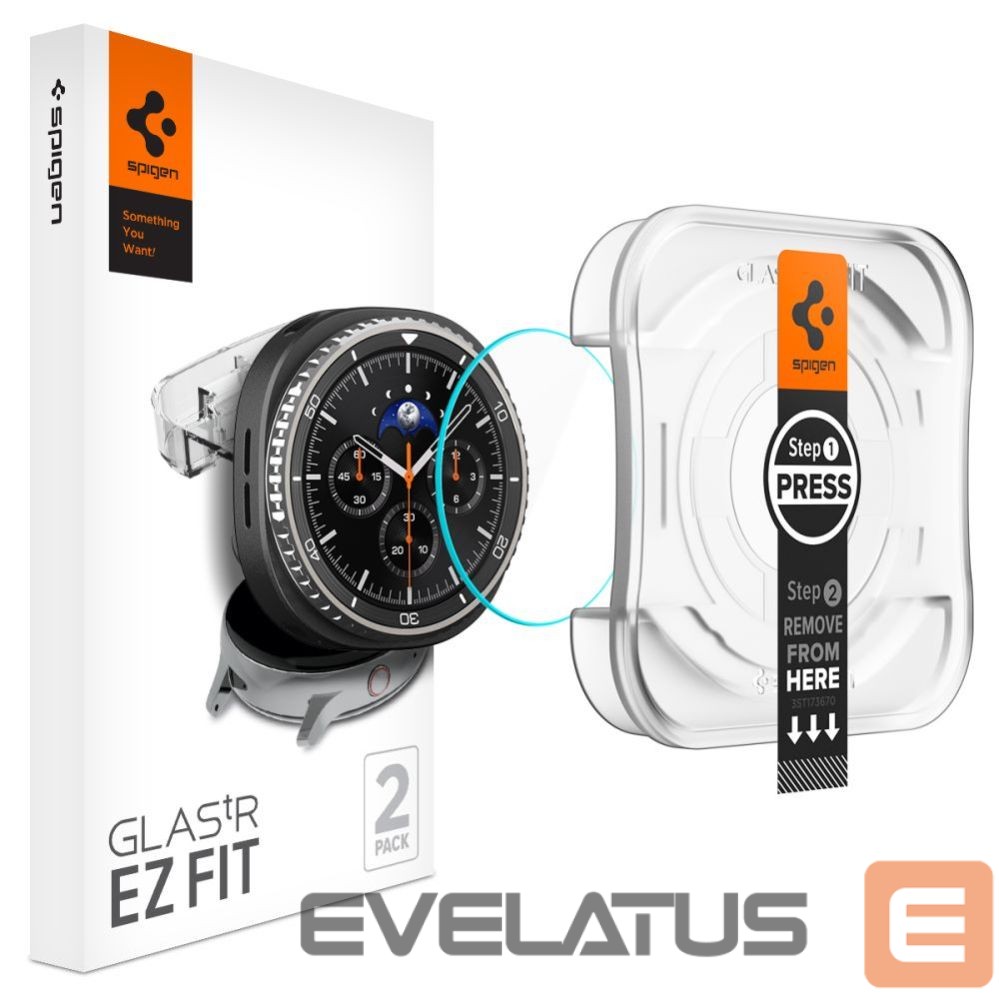 Other goods Spigen Spigen Glas.TR ”Ez-Fit” Tempered Glass for Samsung Galaxy Watch 8 46mm - Transparent