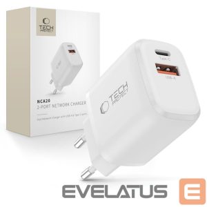 Other goods Tech-Protect  Tech-Protect NCA20 PD 20W QC3.0 USB-A / USB-C Wall Charger - White 