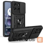 Back panel cover Tech-Protect  Tech-Protect CamShield Pro Case for Motorola Moto G86 5G - Black 