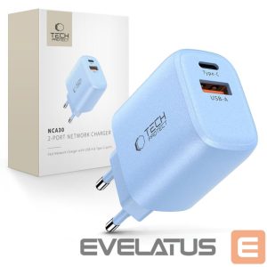 Other goods Tech-Protect  Tech-Protect NCA30 PD 30W QC3.0 USB-A / USB-C Wall Charger - Blue 