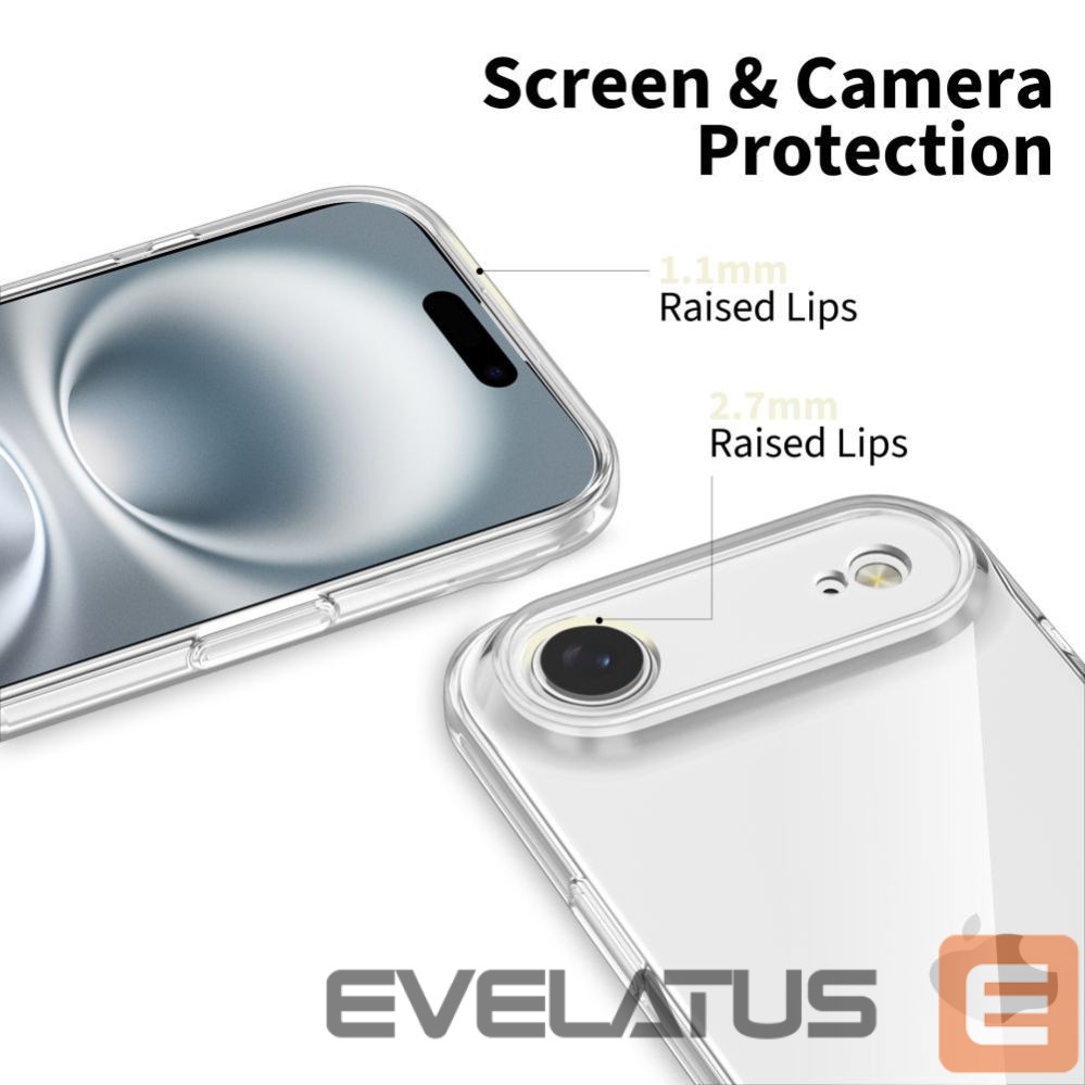 Other goods Tech-Protect Tech-Protect FlexAir Case for iPhone 17 Air - Clear