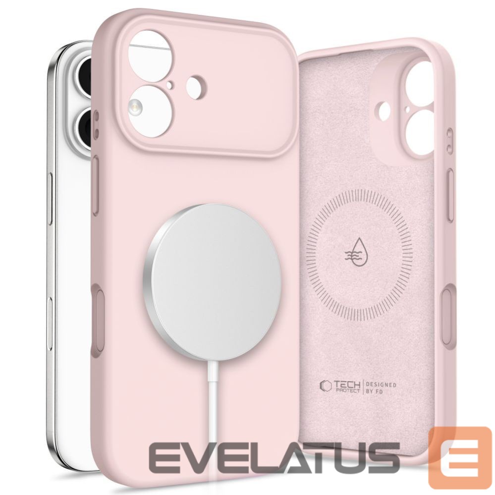 Other goods Tech-Protect Tech-Protect Silicone MagSafe Case for iPhone 17 - Pink