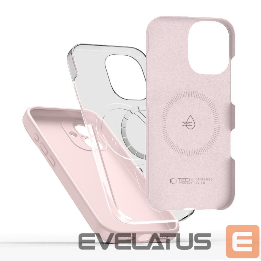 Other goods Tech-Protect Tech-Protect Silicone MagSafe Case for iPhone 17 - Pink