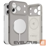 Back panel cover Tech-Protect  Tech-Protect Silicone MagSafe Case for iPhone 17 Pro - Gray 