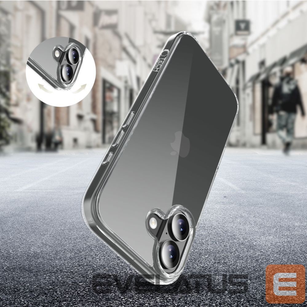 Other goods Tech-Protect Tech-Protect FlexAir Hybrid Case for iPhone 17 - Clear