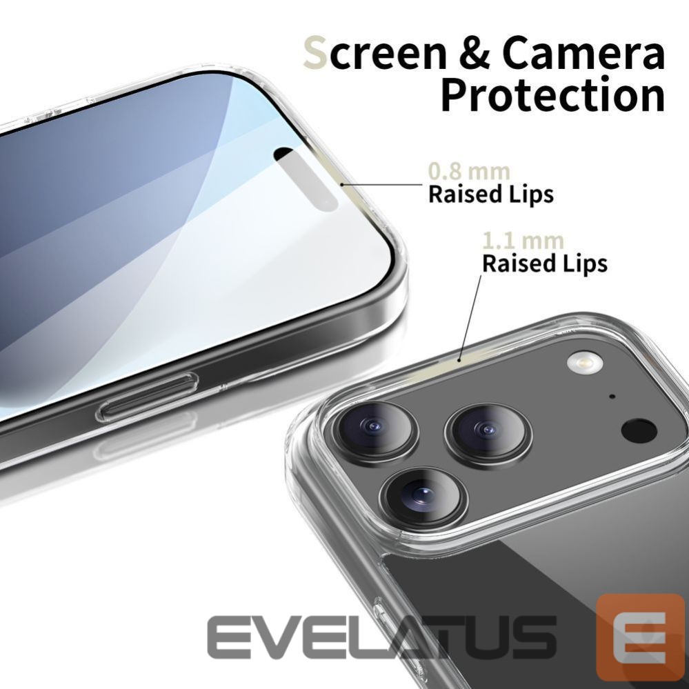 Other goods Tech-Protect Tech-Protect FlexAir Hybrid Case for iPhone 17 Pro - Clear
