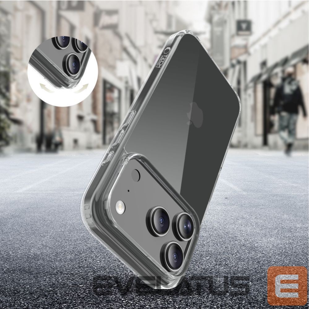 Other goods Tech-Protect Tech-Protect FlexAir Hybrid Case for iPhone 17 Pro - Clear