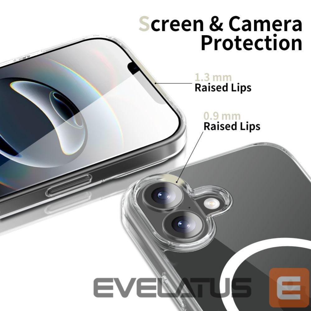 Other goods Tech-Protect Tech-Protect FlexAir Hybrid MagSafe Case for iPhone 17 - Clear