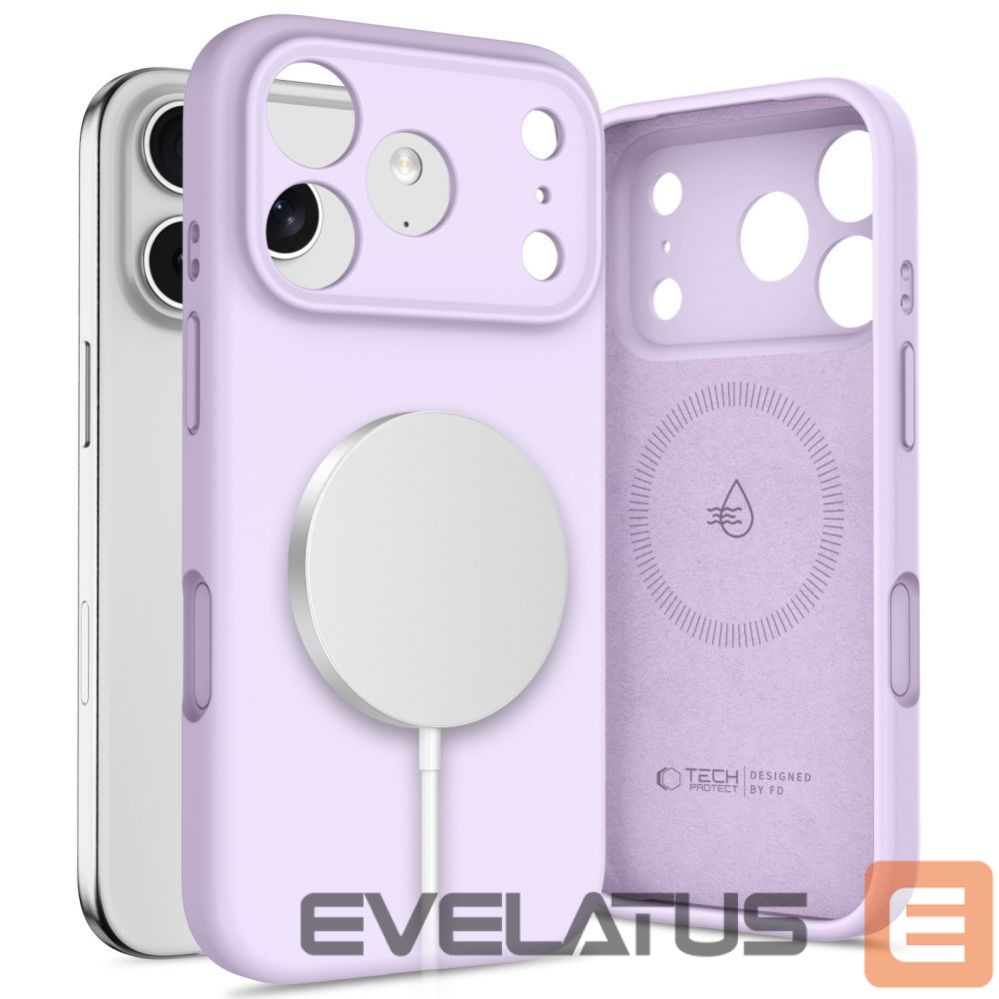 Other goods Tech-Protect Tech-Protect Silicone MagSafe Case for iPhone 17 Pro Max - Purple