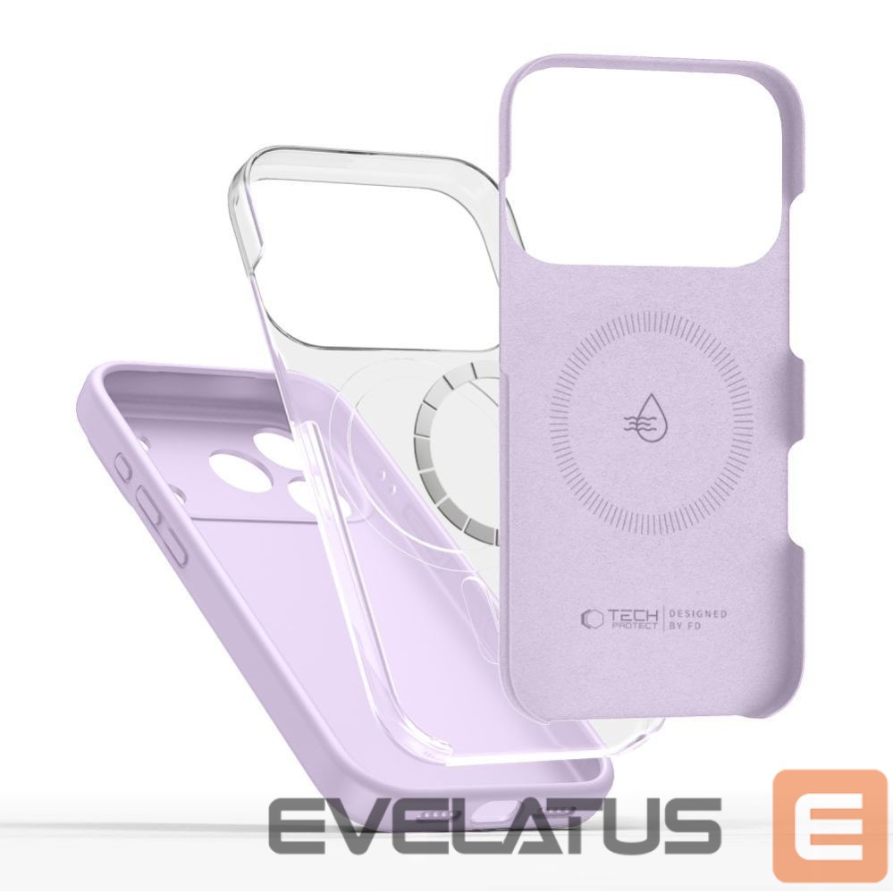 Other goods Tech-Protect Tech-Protect Silicone MagSafe Case for iPhone 17 Pro Max - Purple