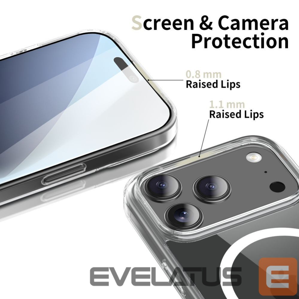 Other goods Tech-Protect Tech-Protect FlexAir Hybrid MagSafe Case for iPhone 17 Pro Max - Clear