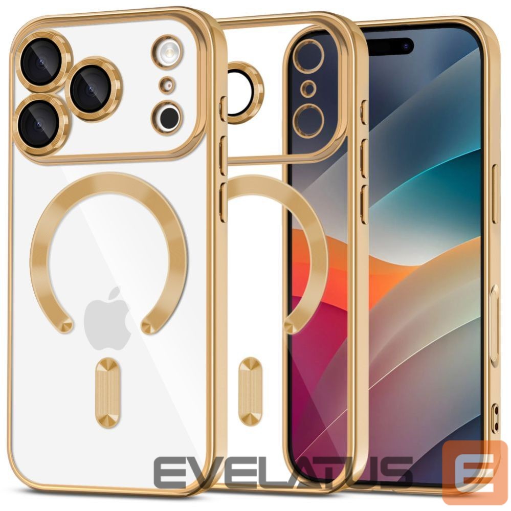 Other goods Tech-Protect Tech-Protect MagFlex MagSafe Case for iPhone 17 Pro - Transparent Gold