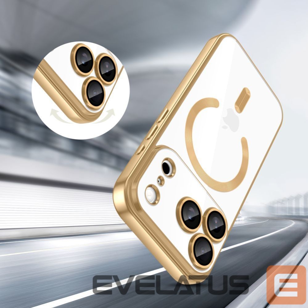 Other goods Tech-Protect Tech-Protect MagFlex MagSafe Case for iPhone 17 Pro - Transparent Gold