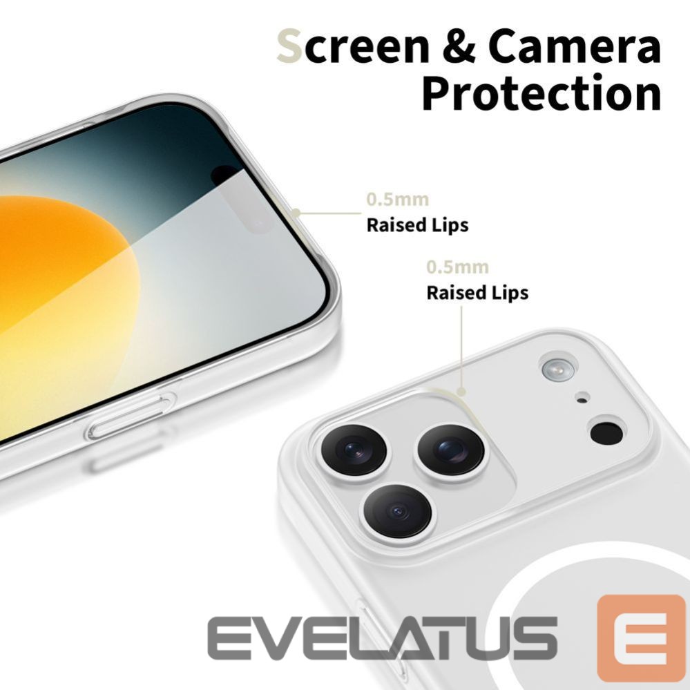 Other goods Tech-Protect Tech-Protect MagSlim MagSafe Case for iPhone 17 Pro Max - Matte White