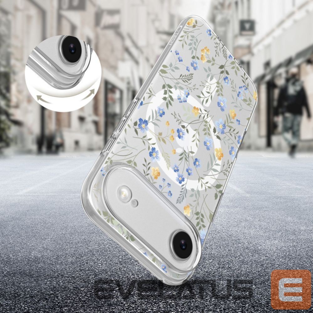 Other goods Tech-Protect Tech-Protect FlexAir MagSafe Case for iPhone 17 Air - Daisies with Leaves