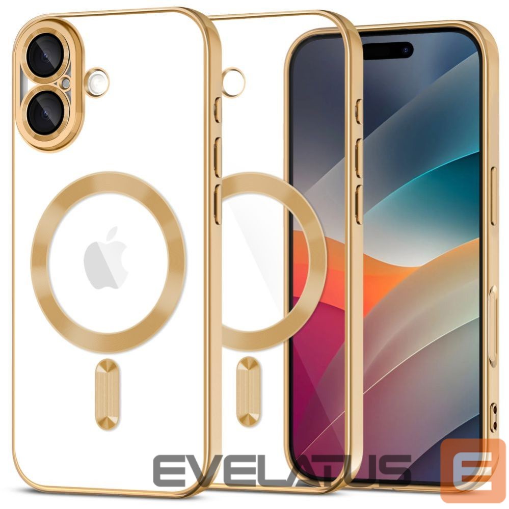 Other goods Tech-Protect Tech-Protect MagFlex MagSafe Case for iPhone 17 - Transparent Gold