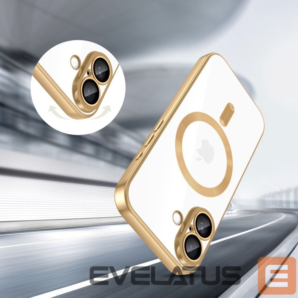 Other goods Tech-Protect Tech-Protect MagFlex MagSafe Case for iPhone 17 - Transparent Gold