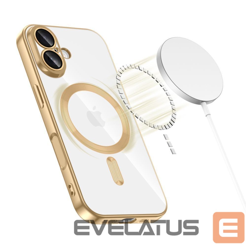 Other goods Tech-Protect Tech-Protect MagFlex MagSafe Case for iPhone 17 - Transparent Gold
