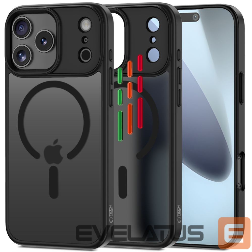 Other goods Tech-Protect Tech-Protect MagMat XT 4-set MagSafe Case for iPhone 17 Pro - Matte Black