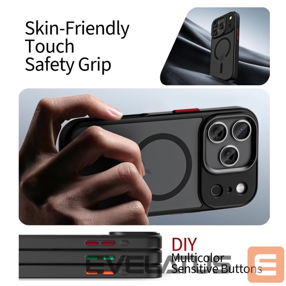 Other goods Tech-Protect Tech-Protect MagMat XT 4-set MagSafe Case for iPhone 17 Pro - Matte Black