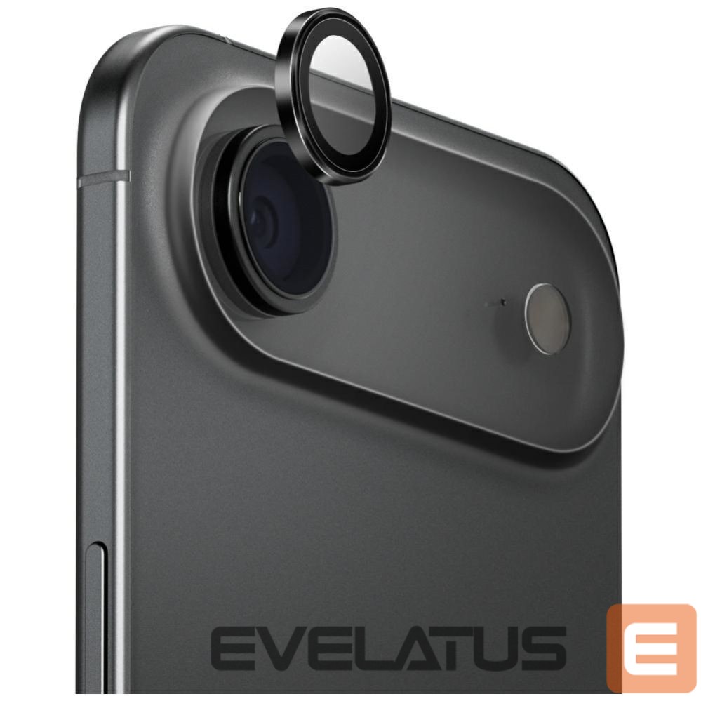 Other goods UNIQ Uniq Optix Aluminum Camera Lens Protector for iPhone 17 Air with Applicator - Black