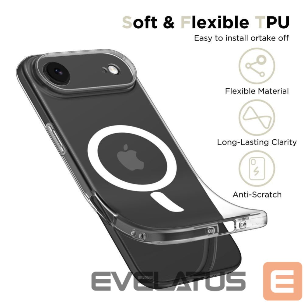 Other goods Tech-Protect Tech-Protect FlexAir MagSafe Case for iPhone 17 Air - Clear