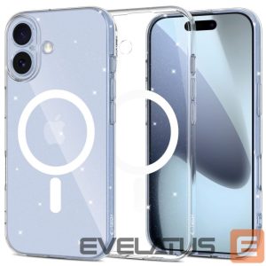 Other goods Tech-Protect  Tech-Protect FlexAir MagSafe Case for iPhone 17 - Clear Glitter 