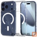 Back panel cover Tech-Protect  Tech-Protect FlexAir MagSafe Case for iPhone 17 Pro Max - Clear Glitter 