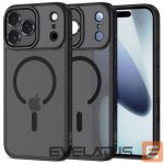 Back panel cover Tech-Protect  Tech-Protect MagCam MagSafe Case for iPhone 17 Pro Max - Matte Black 