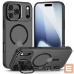 Back panel cover Tech-Protect  Tech-Protect MagStand MagSafe case for iPhone 17 Pro - matte black 