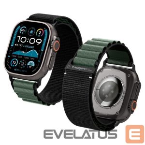 Other goods Spigen  Strap Spigen WBF1 Strap for Apple Watch 44 / 45 / 46 / 49 mm - Black and Green 
