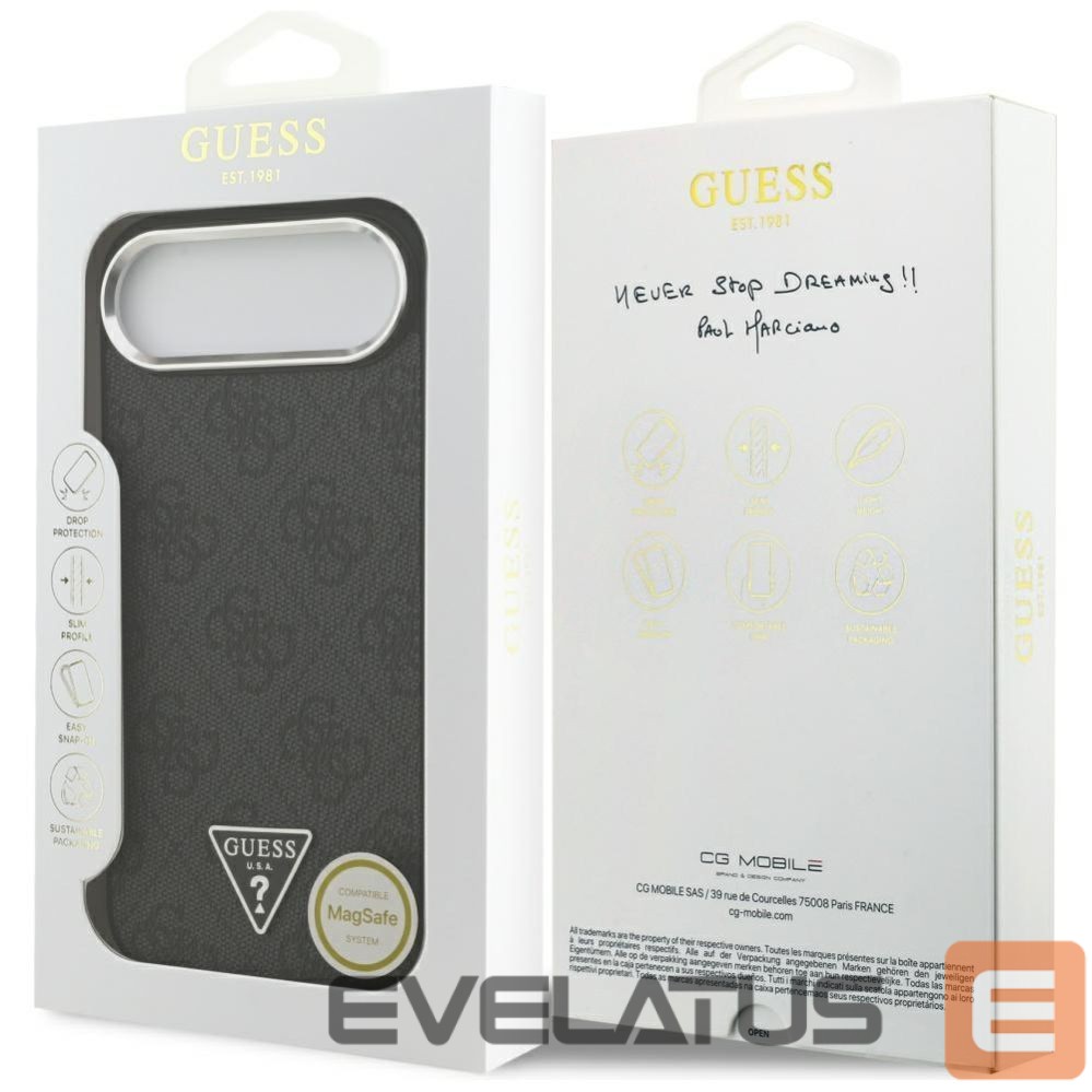 Other goods Guess Guess 4G Triangle Logo MagSafe case for iPhone 17 Air - black