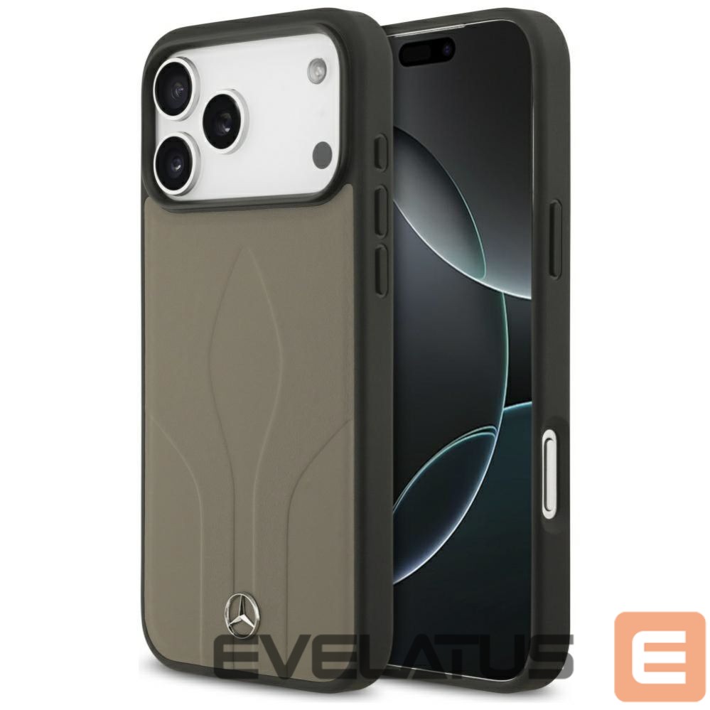 Other goods Mercedes-Benz Mercedes Leather The Move MagSafe Case for iPhone 17 Pro Max - Beige