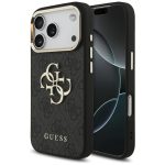 Other goods Guess  Guess 4G Big 4G Classic Logo Case for iPhone 17 Pro - Black and Gold 