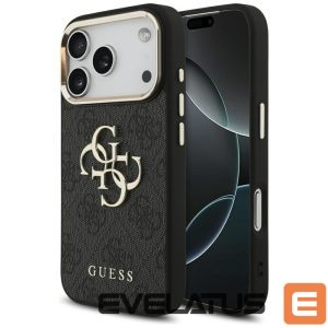 Other goods Guess  Guess 4G Big 4G Classic Logo Case for iPhone 17 Pro - Black and Gold 